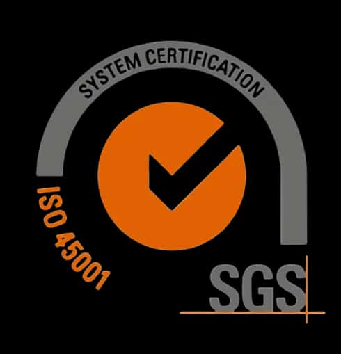 sgs45 - Avid Organics compliance certification badge